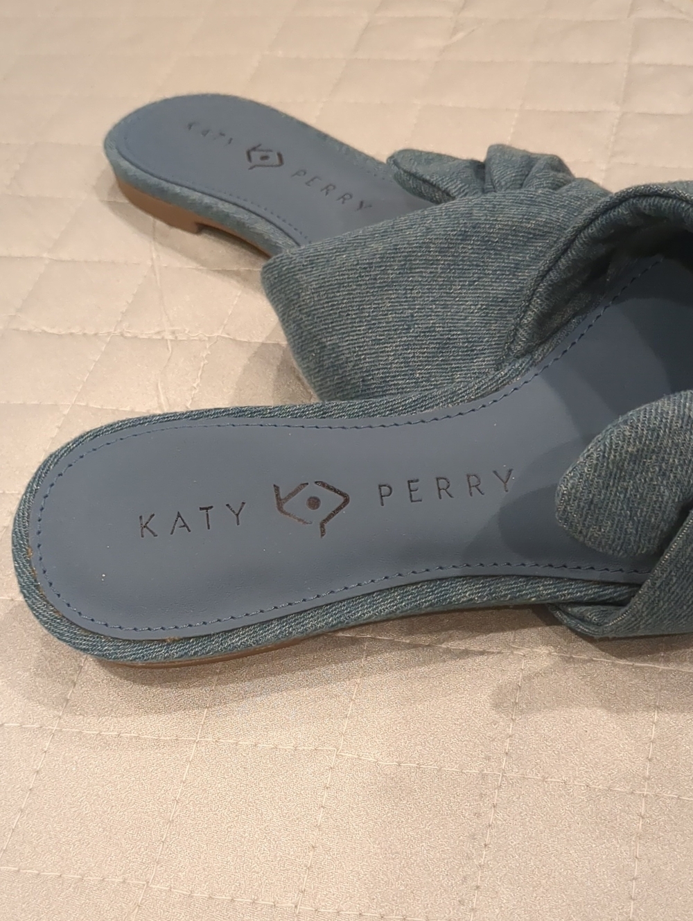 Denim Slip-ons - Picture 2 of 5